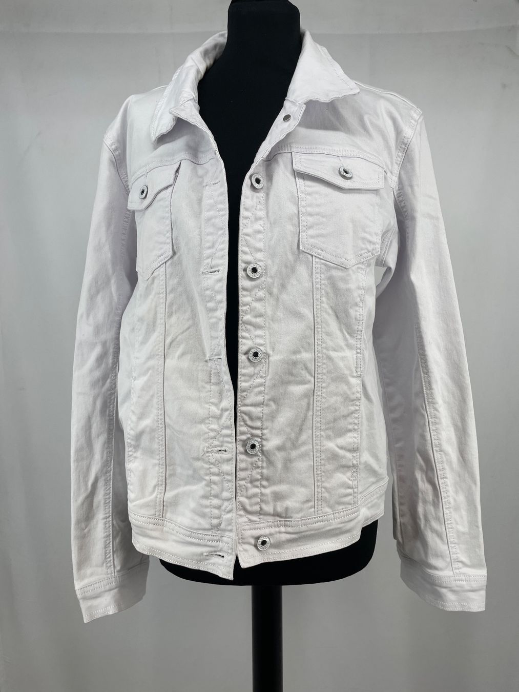 Giacche: Veste blanche en jeans 44 – Usato da Lausanne venduto da PlusValue_Lausanne