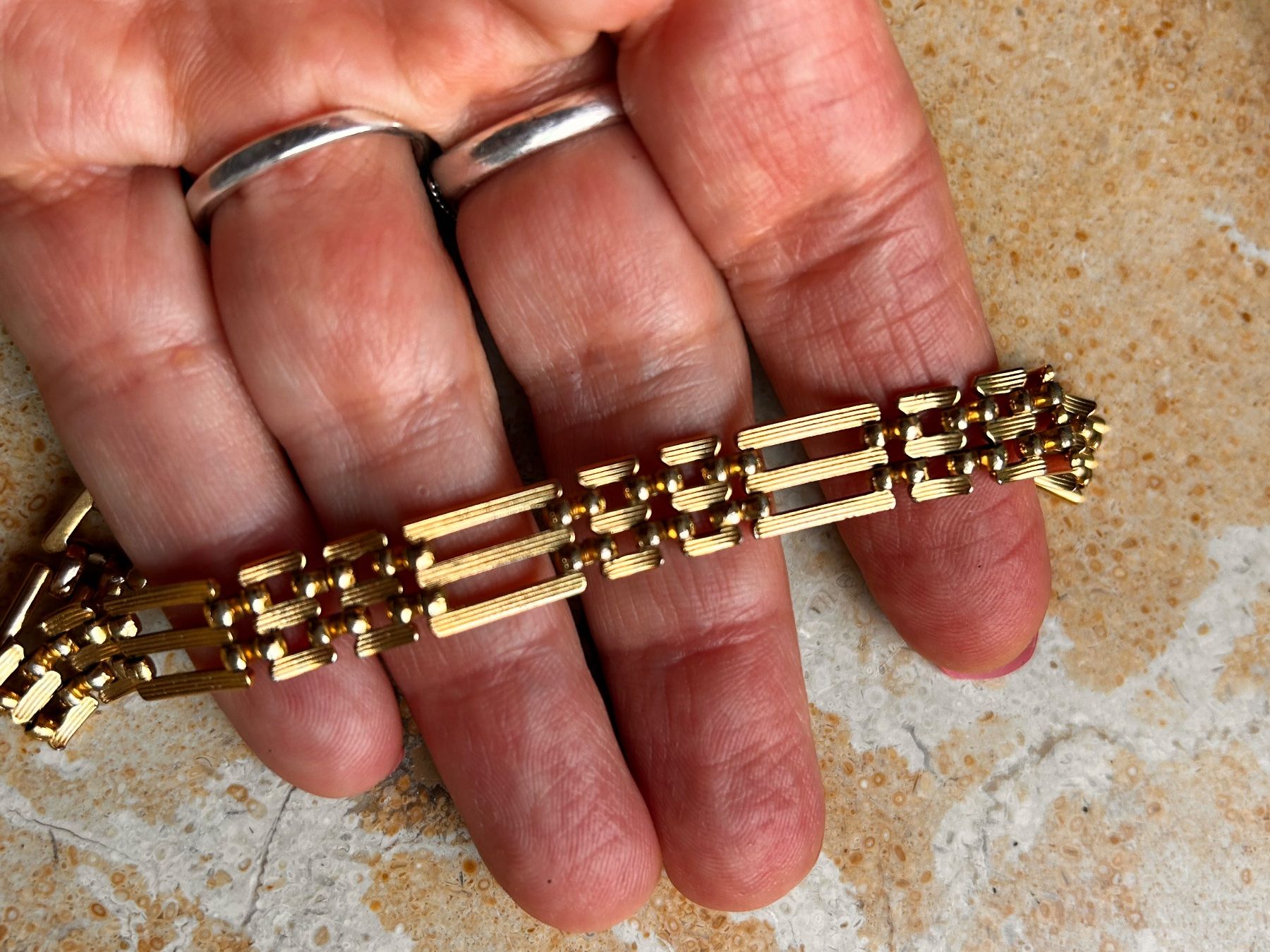 Armbänder & -reifen: Armband vergoldet (21cm) – Gebraucht aus Laufen von Bellebellezza 7
