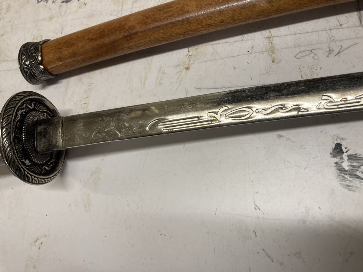 Arte internazionale: DEKO SAMURAI KATANA SCHWERT – Usato da Bottmingen venduto da Surubi 3