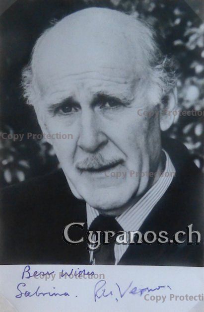 Autografi: Richard Vernon (1925-1997) Schauspieler - Autogramm – Usato da Dietikon venduto da immortal-stars