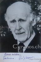 Richard Vernon (1925-1997) Schauspieler - Autogramm