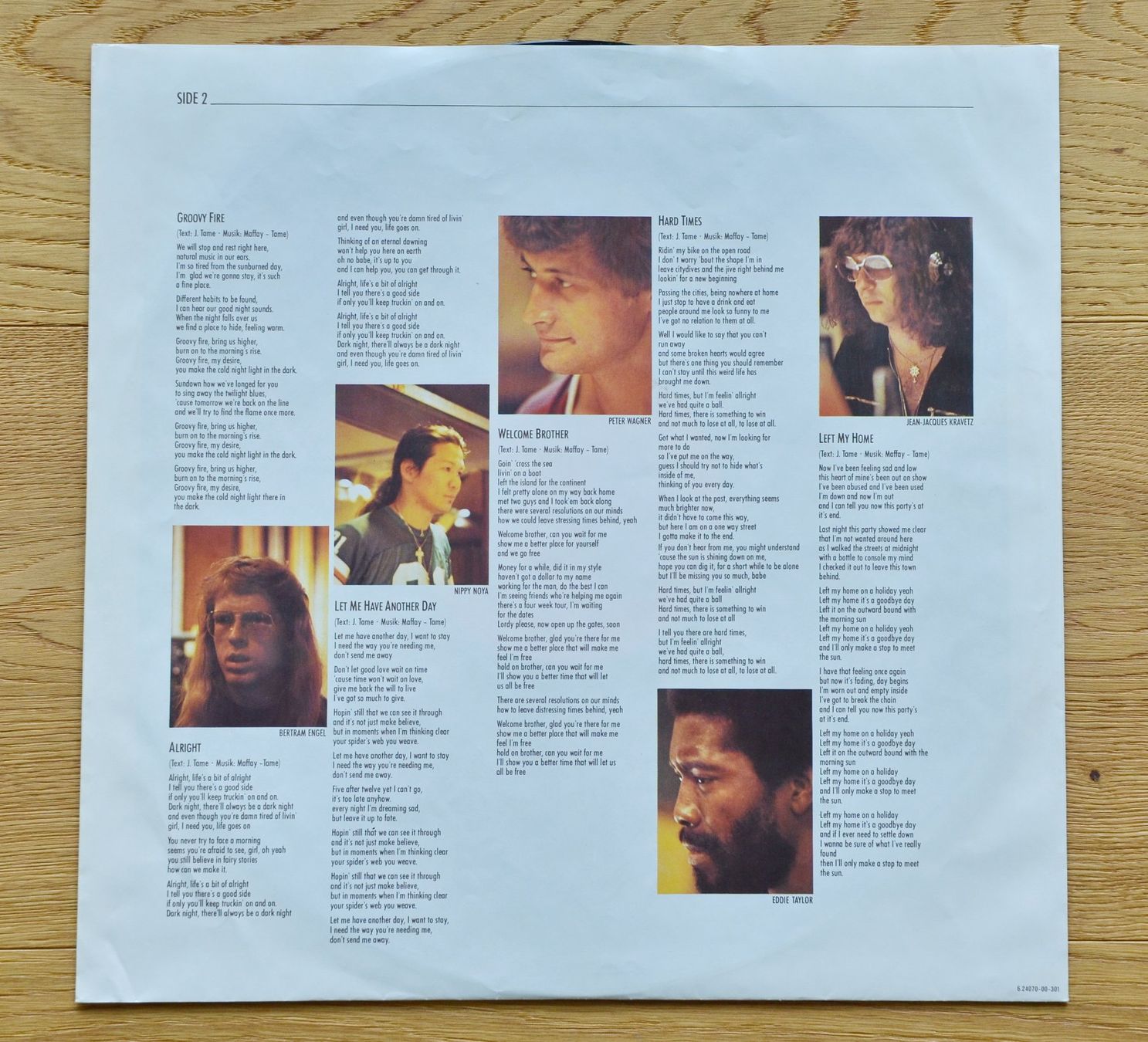 Dischi in vinile: Tame & Maffay - 2 – Usato da Glarus venduto da Zigerfrigg 3