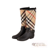 Burberry Gummi Stiefel neu