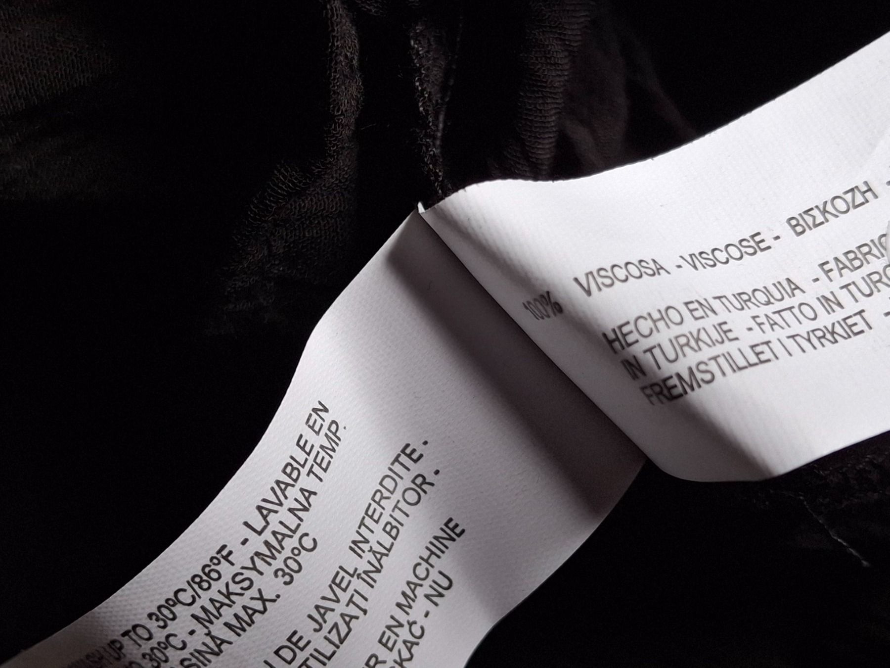 Zara Tuniche: Tunique noire fluide taille L marque Zara – Usato da Villiers venduto da san_jn5w 4