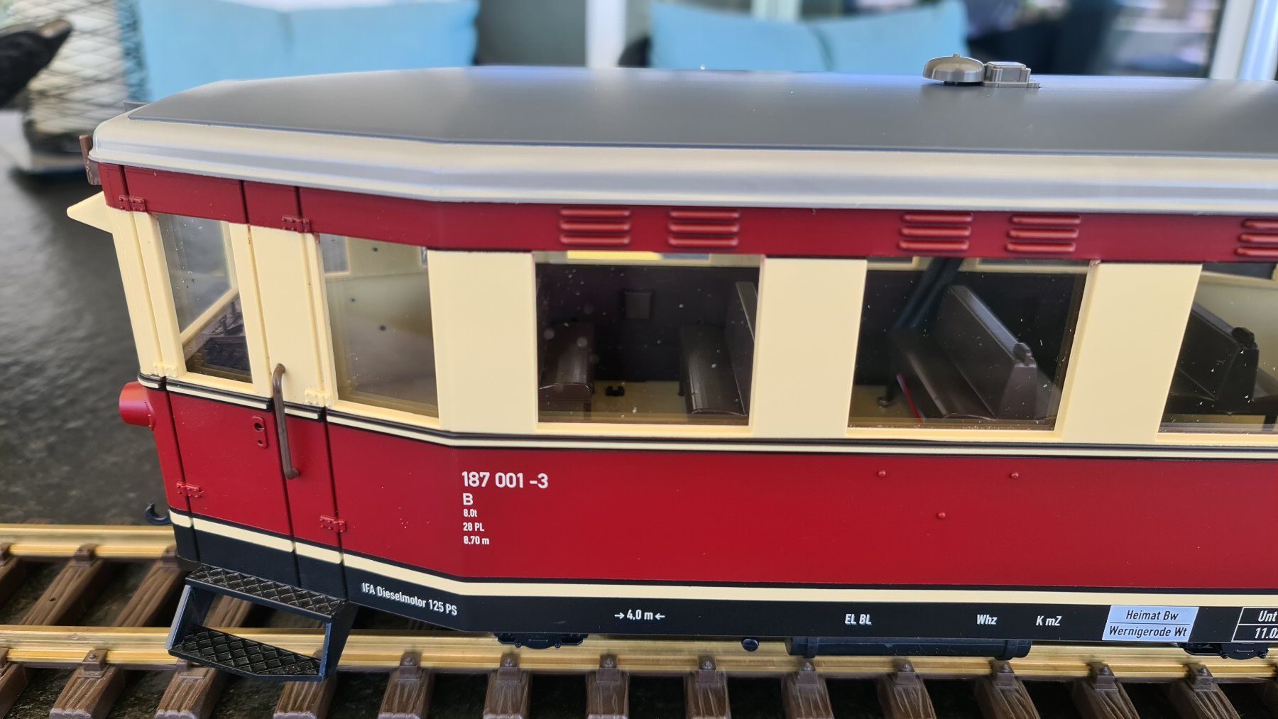 LGB Modelleisenbahnen: Train-Line 2030002 HSB Triebwagen T1 – Neu und originalverpackt aus Anglikon von  2