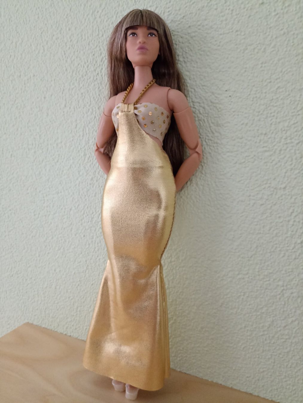 Poupées: Barbie curby abito da sera – Neuf (Voir description) à Camorino par cieloazzurro 2