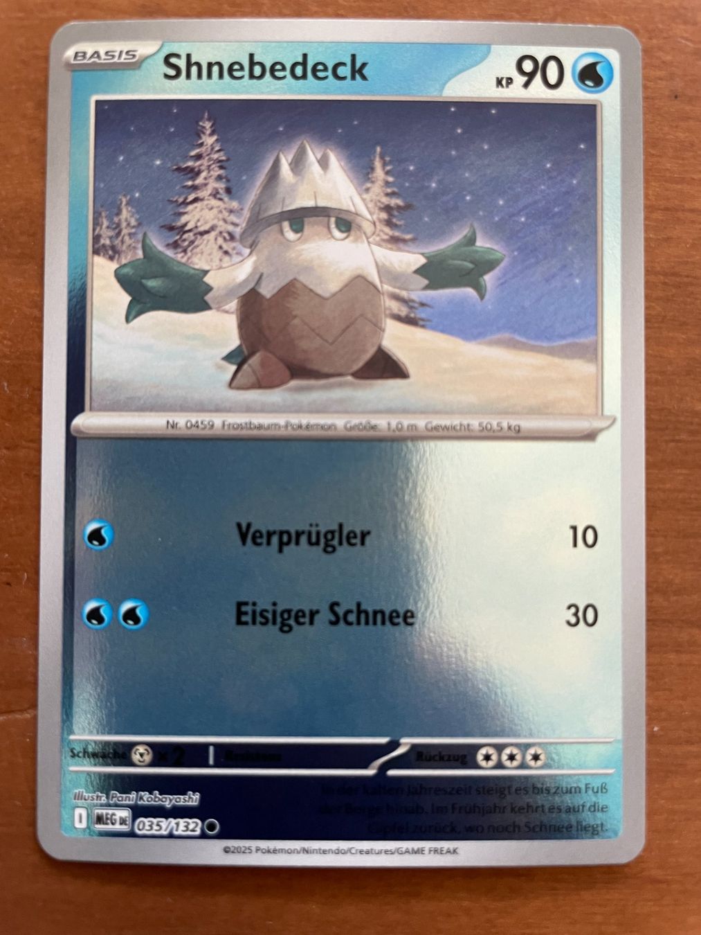 Pokémon Carte collezionabili: Pokemon Shnebedeck Reverse (Versand gratis) – Nuovo (secondo la descrizione) da Chur venduto da Angerson