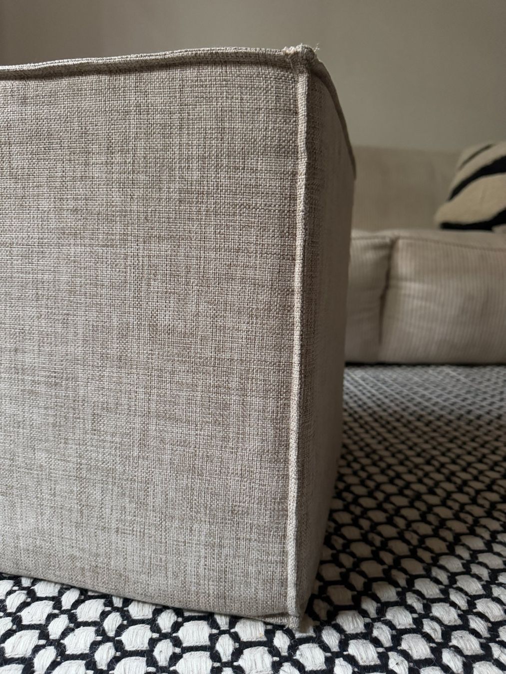 Tabourets: Stoff Hocker beige – D'occasion à Zürich par Diazaio 3
