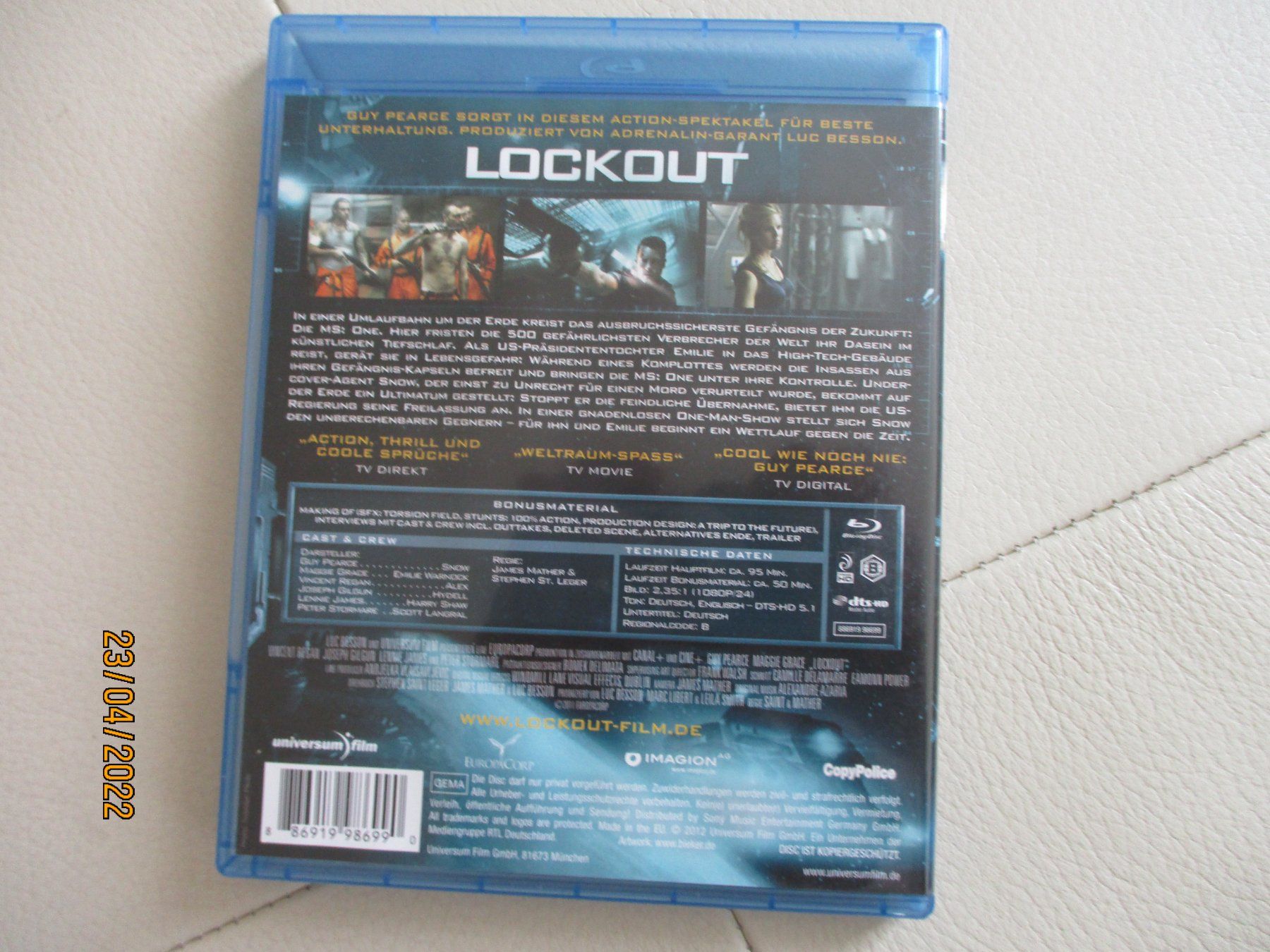 Tutti i DVDs: Lockout – Usato da Liestal venduto da Disc-Point 1