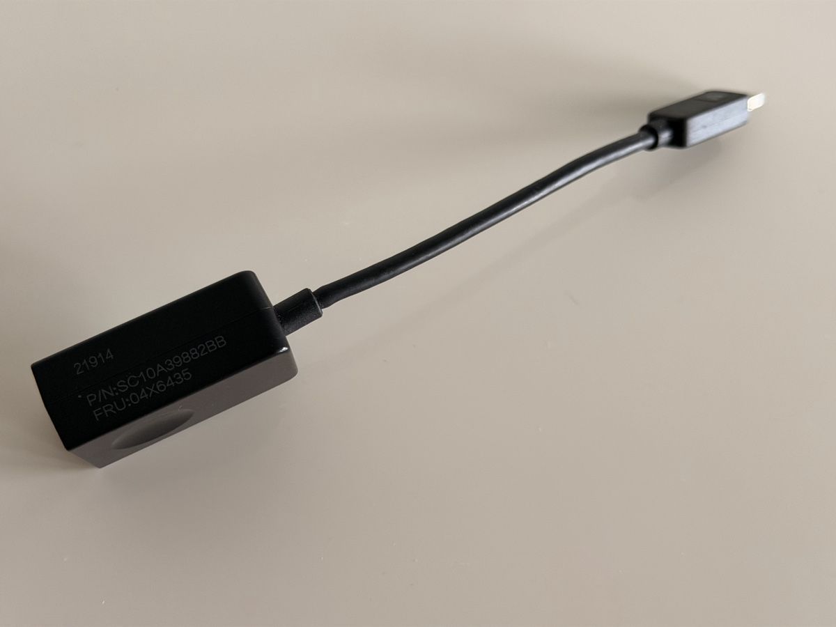 Lenovo Laufwerke & Adapter: Lenovo ThinkPad Ethernet Adapter USB Mini – Gebraucht aus Zürich von SwissBiker24 5