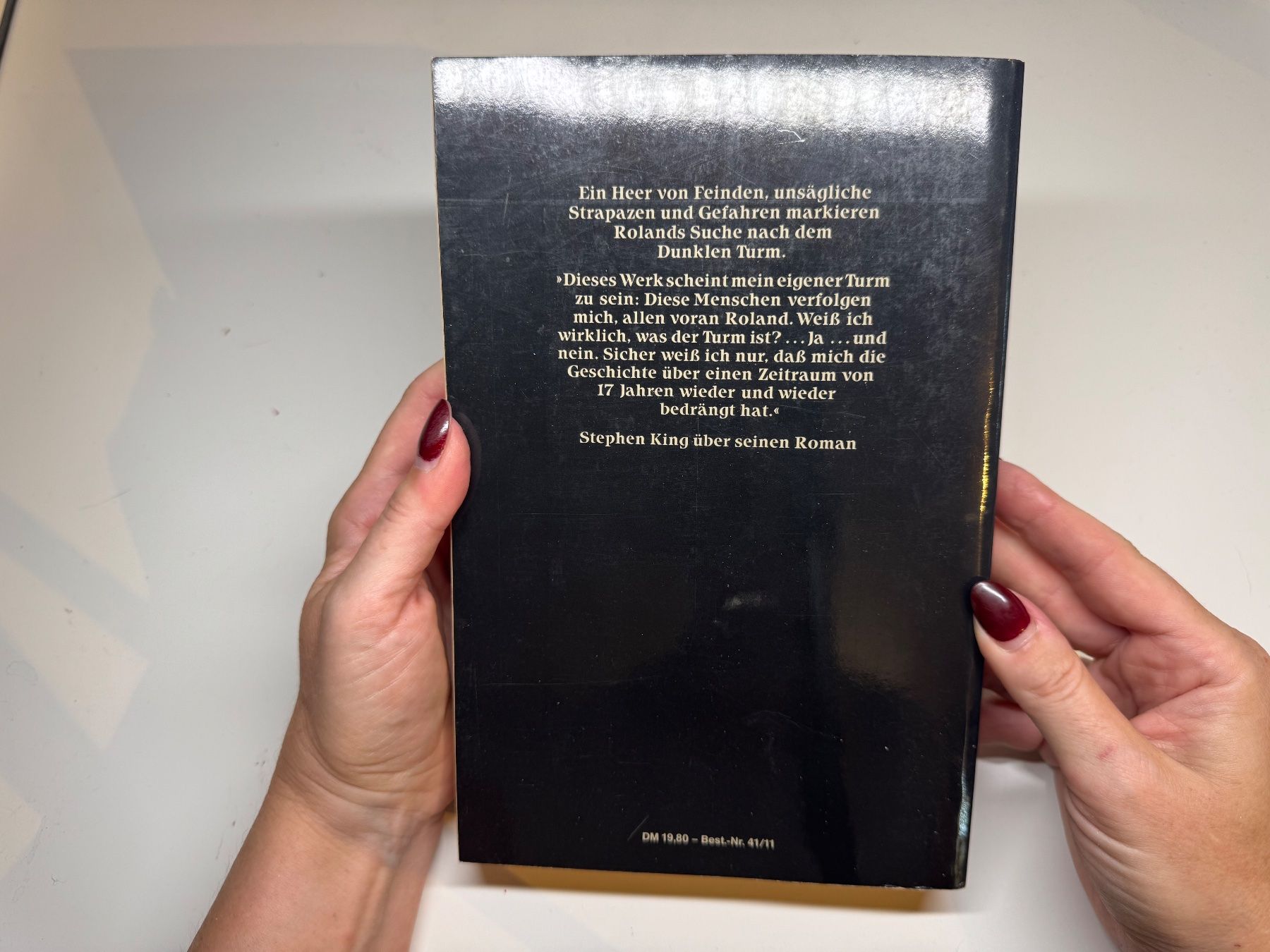 Libri: ROMAN: Stephen King, Schwarz – Usato da Grosswangen venduto da Deutsche_Romane 9