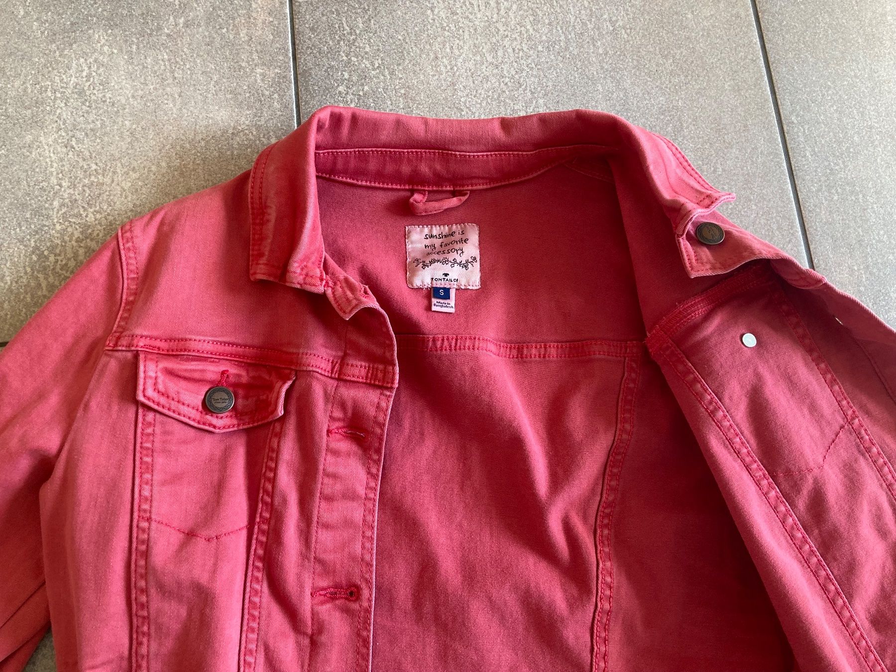 Tom Tailor Giacche: Jeans Jacke Gr. S; Tom Tailor; Neu! – Nuovo (secondo la descrizione) da Mosnang venduto da Kusli09 2