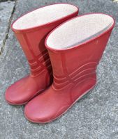 Gummistiefel Rot Grösse 36 guter Zustand
