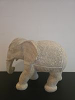 Elefant aus Holz 27 cm x32cm