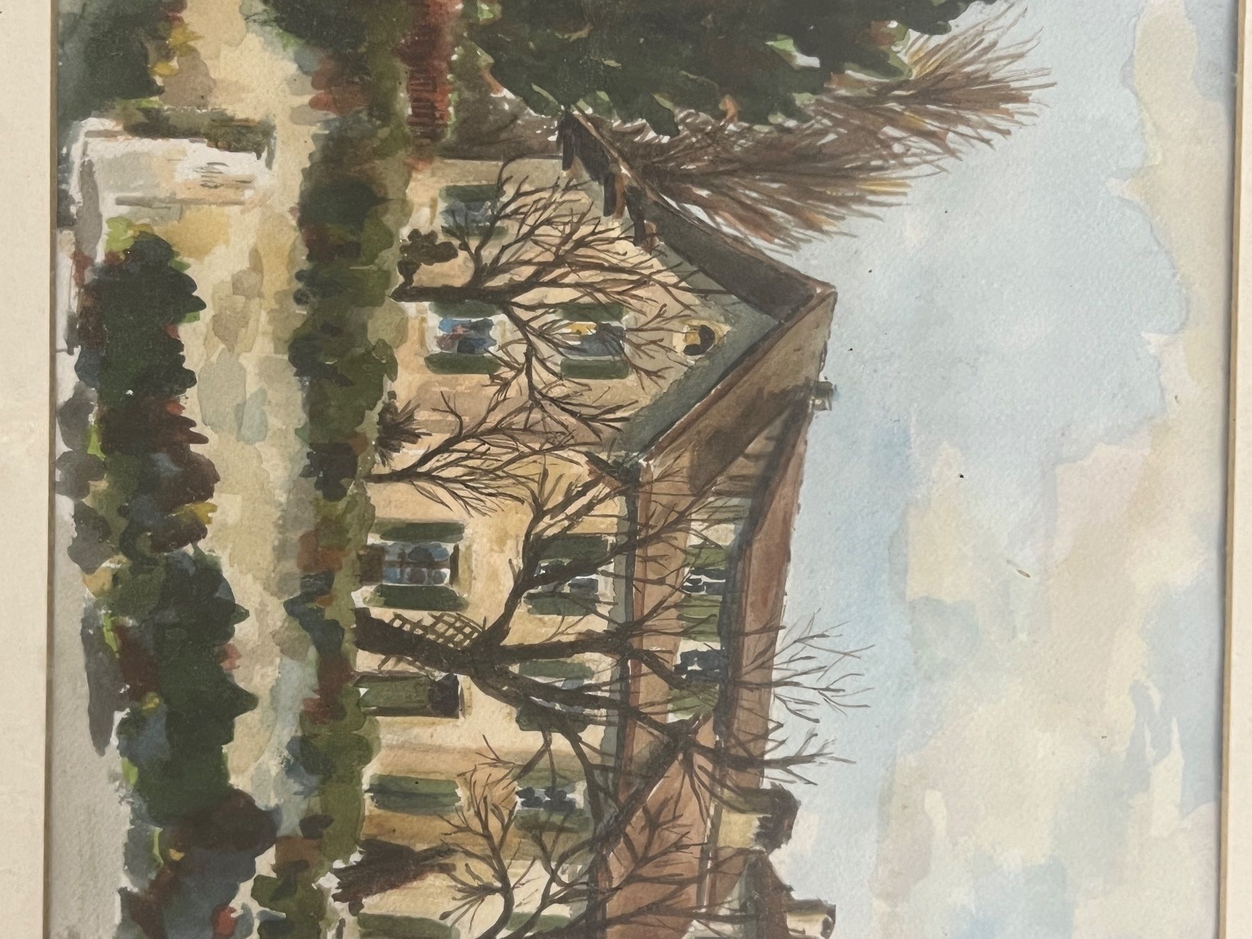 Gemälde: AQUARELLE SIGNÉE ET DATÉE – Gebraucht aus Genève von Qanil77 3