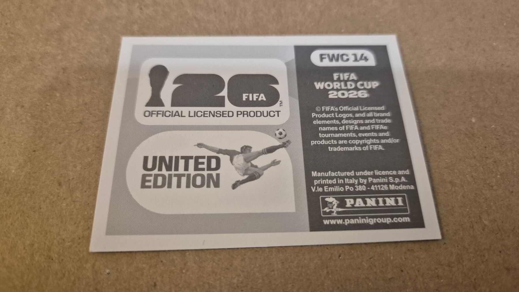 Panini Carte collezionabili: FCW 14 Argentina 1986 Panini – Usato da Uznach venduto da DeNois 1