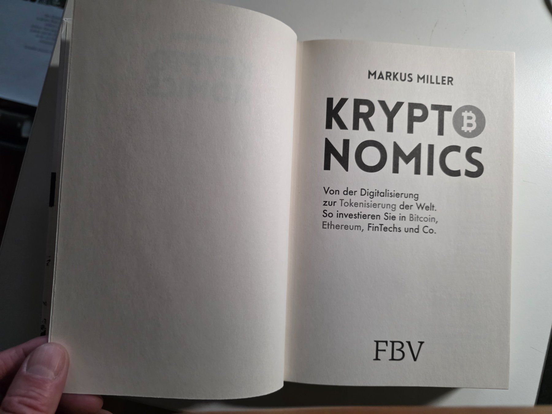 Libri: Kryptonomics - Markus Miller - Bitcoin Tokenisierung - 2021 – Usato da Walterswil BE venduto da Lonitti 5