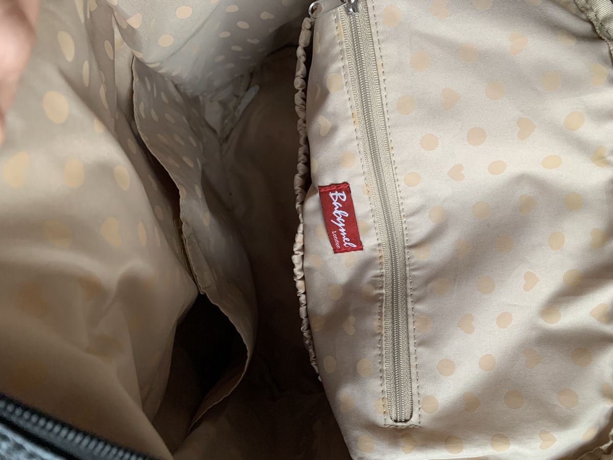 Borse: Babymel London Black Diaper Bag Backpack – Usato da La Croix de Rozon venduto da chr_f5wy 5