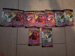 Pokemon Sammelkarten Fusionsangriff Booster neu