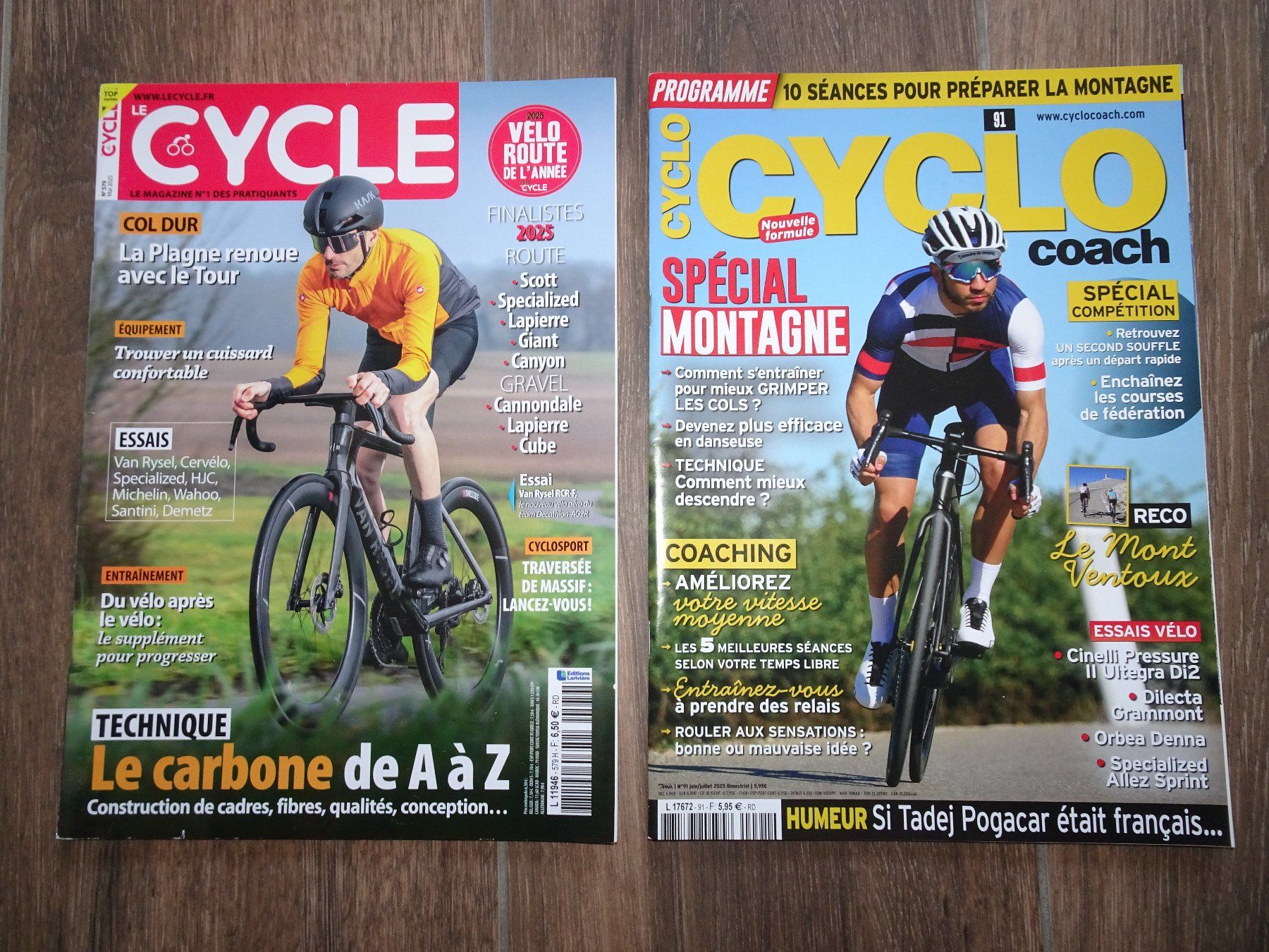 Revues & Magazines: Lot de 2 Magazines Cyclisme: Cycle et Cyclo Coach – D'occasion à Satigny par salvatore73