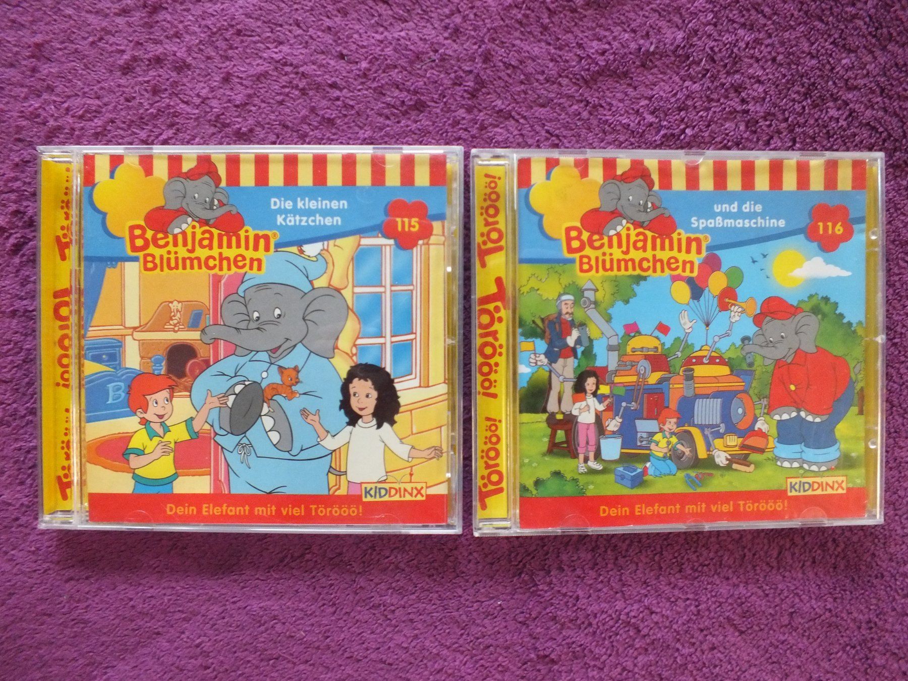 CD: 6 - Benjamin Blümchen - Hörspiel - CD´s – Usato da Müllheim Dorf venduto da Seeeule01 5