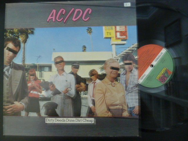 Dischi in vinile: AC/DC - Dirty Deeds Done Dirt Cheap  (VG+) – Usato da Au ZH venduto da sikoku