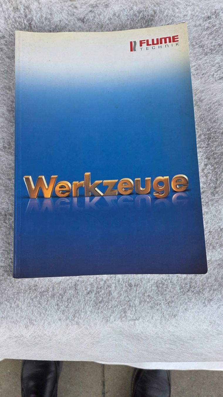 Libri: FLUME TECHNIK Werkzeug Katalog – Usato da Jegenstorf venduto da Combi2212