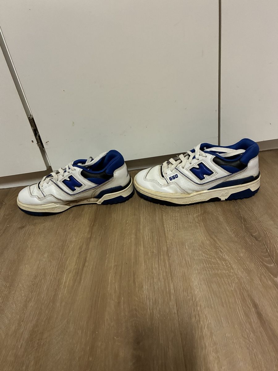 New Balance Scarpe da uomo: New Balance 550 blanc/bleu taille 38.5 utilisé – Usato da Chénens venduto da Picco82 2
