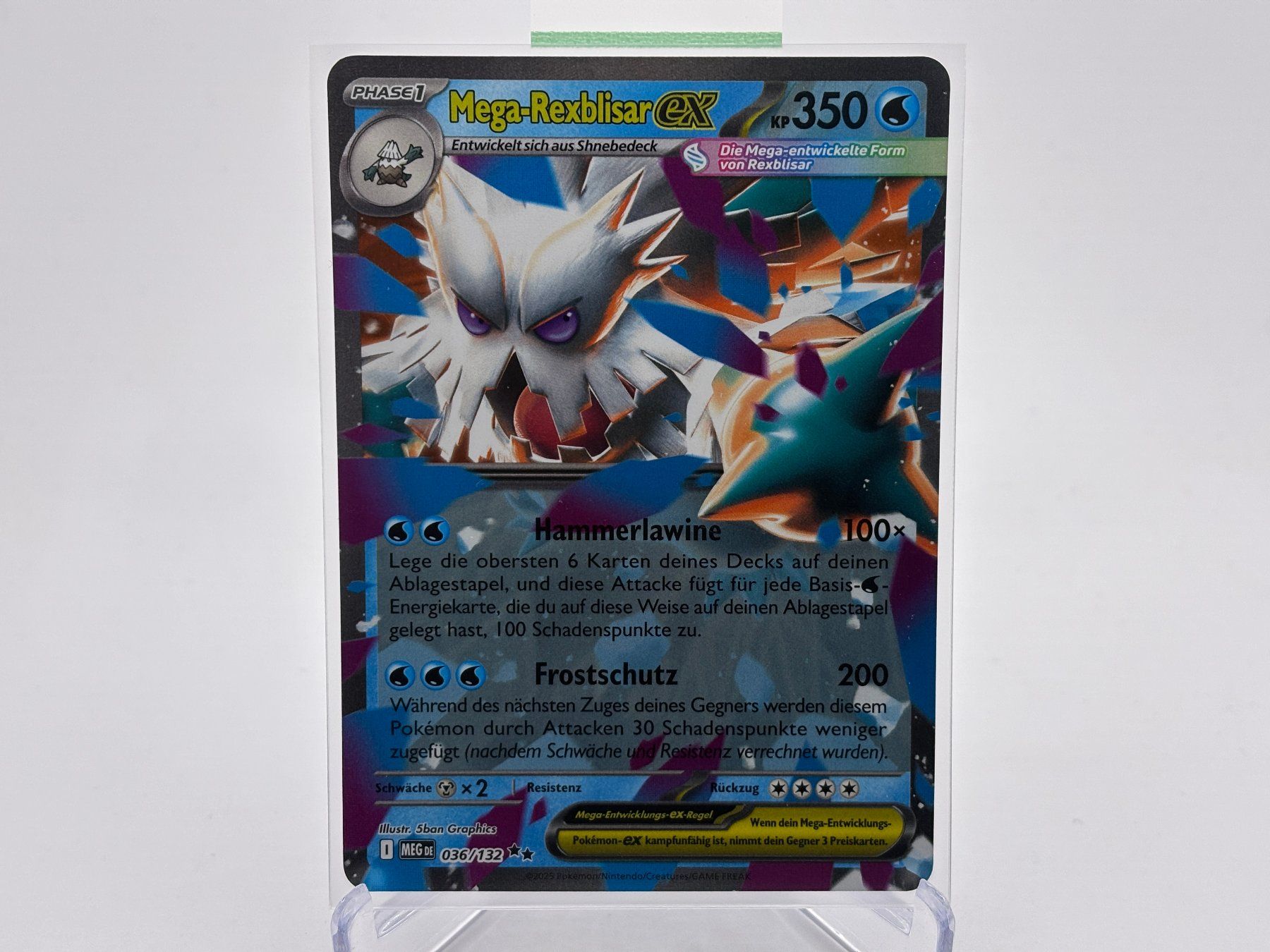 Pokémon Carte collezionabili: Mega-Entwicklung - Mega Rexblisar ex  (MEG 36) - DE – Usato da Allschwil venduto da Bullach