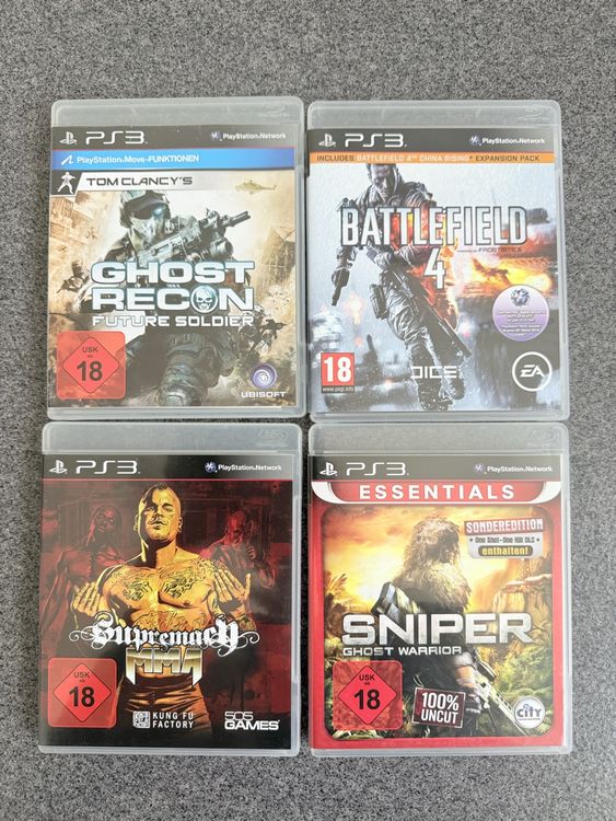 Lot De 3 Jeux PlayStation 3 - GT5 Prologue, Fuel, Brothers In Arms - Très Bon État