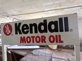 200 x 90 Original Kendall Motor Oil Blechtafel (verpackt)