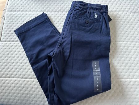 NEW POLO PREPSTER STRETCH CHINO PANT - NEWPORT NAVY Size 8