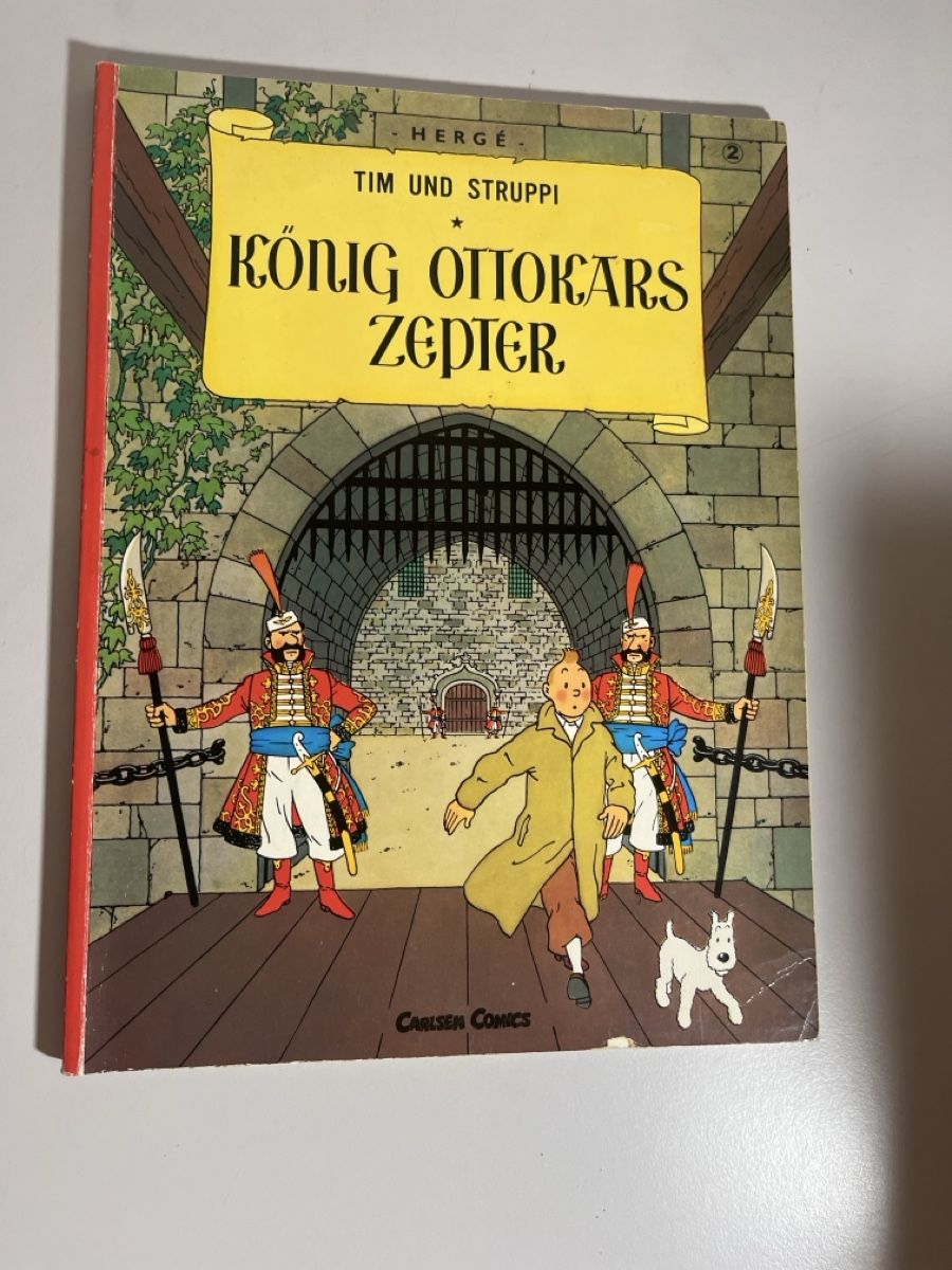 Fumetti: Tim und Struppi, Konig Ottokars Zepter – Usato da Kleinwangen venduto da cwy_2l5p