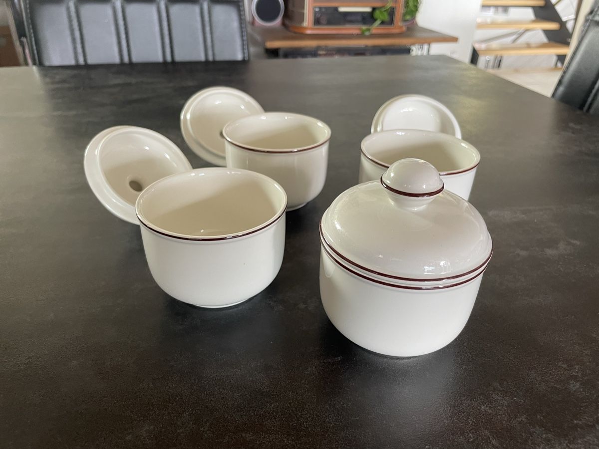 Villeroy & Boch Teglie da forno: 4 Ramequins à Soufflé Villeroy & Boch – Usato da Vallamand venduto da Bricbracbroc82 2