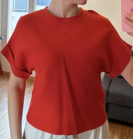 Etam Top Orange Size S new