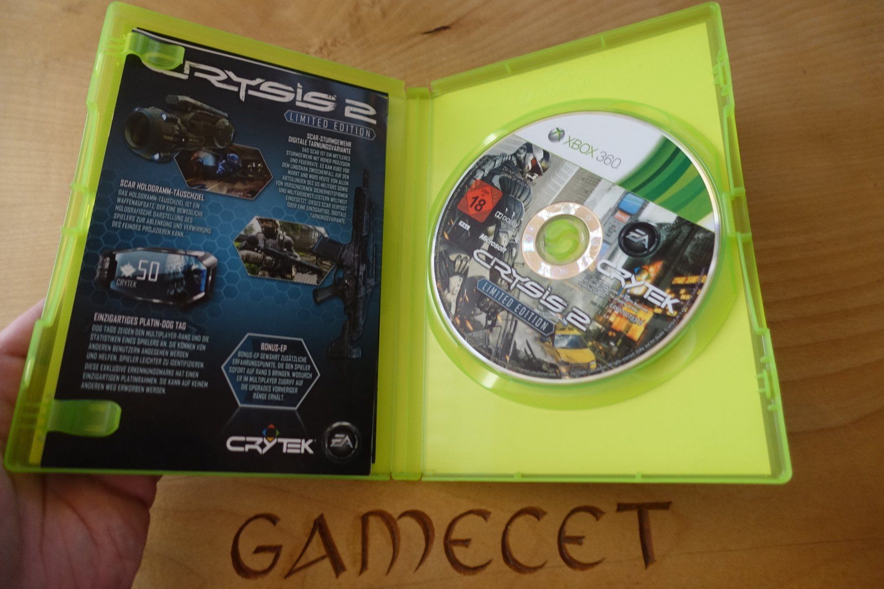 Microsoft Giochi: Crysis 2 (Limited Edition) – Usato da Steinach venduto da Gamecet 3