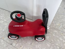 Big Bobby Car neo - rot - mit Walker-Zusatz