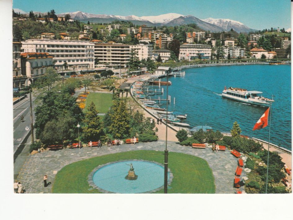 Cartoline postali: Lugano Paradiso 1980 – Usato da Bürglen TG venduto da StampGraf