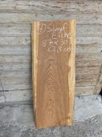 Sumpfeiche – Massivholzbrett ca. 87 × 30 × 2,8 cm