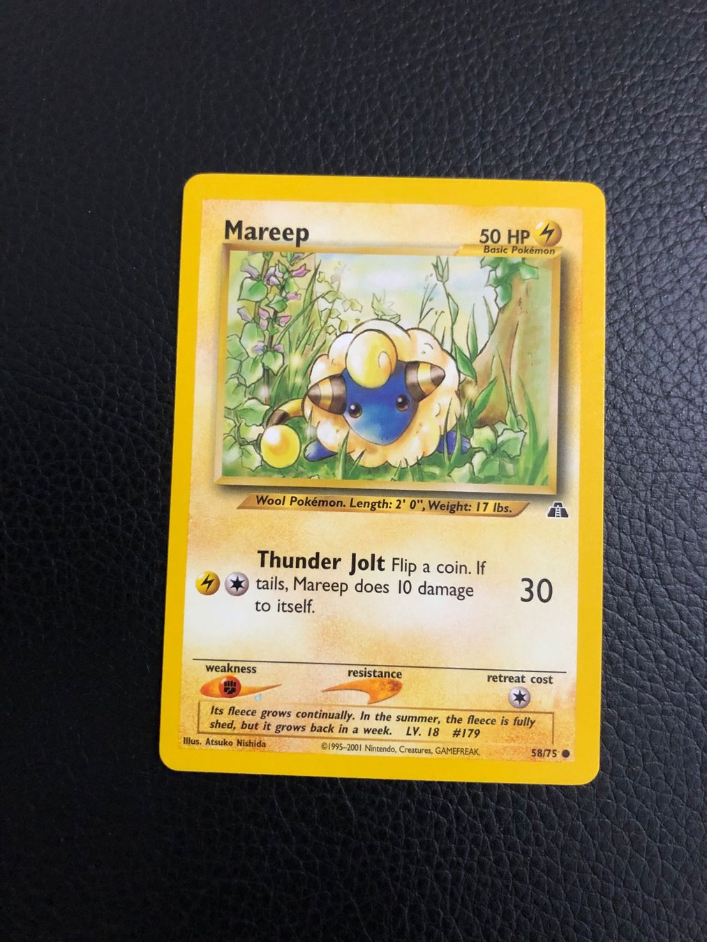 Pokémon Sammelbilder & Trading cards: Neo Discovery - Mareep 58/75 Ab 1 – Gebraucht aus Paradiso von Pkmn10