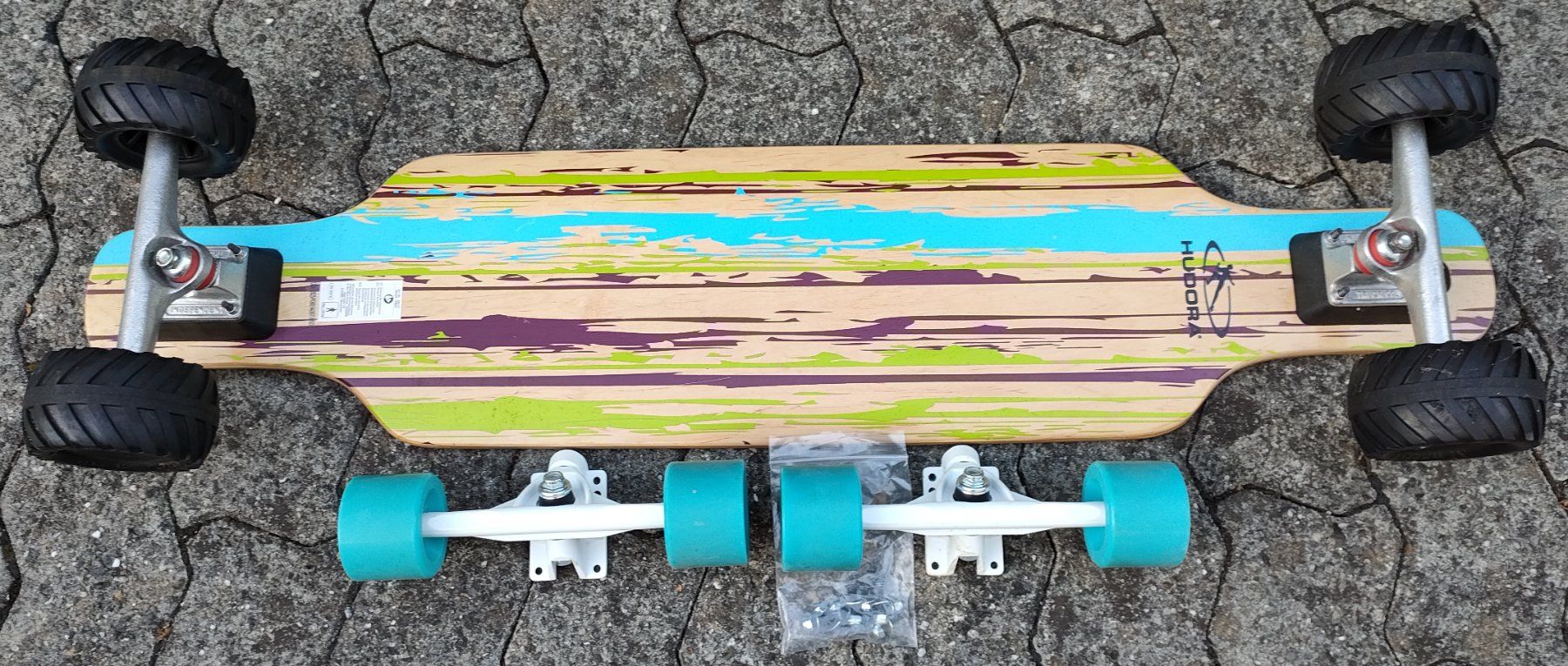 Hudora Skateboards: Longboard / Skateboard – Usato da Lotzwil venduto da Pooh77 5