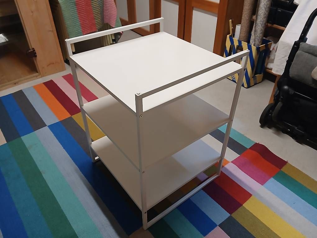 Regale: Regal Metall weiss, IKEA – Gebraucht aus Muttenz von bar_j8xd 1
