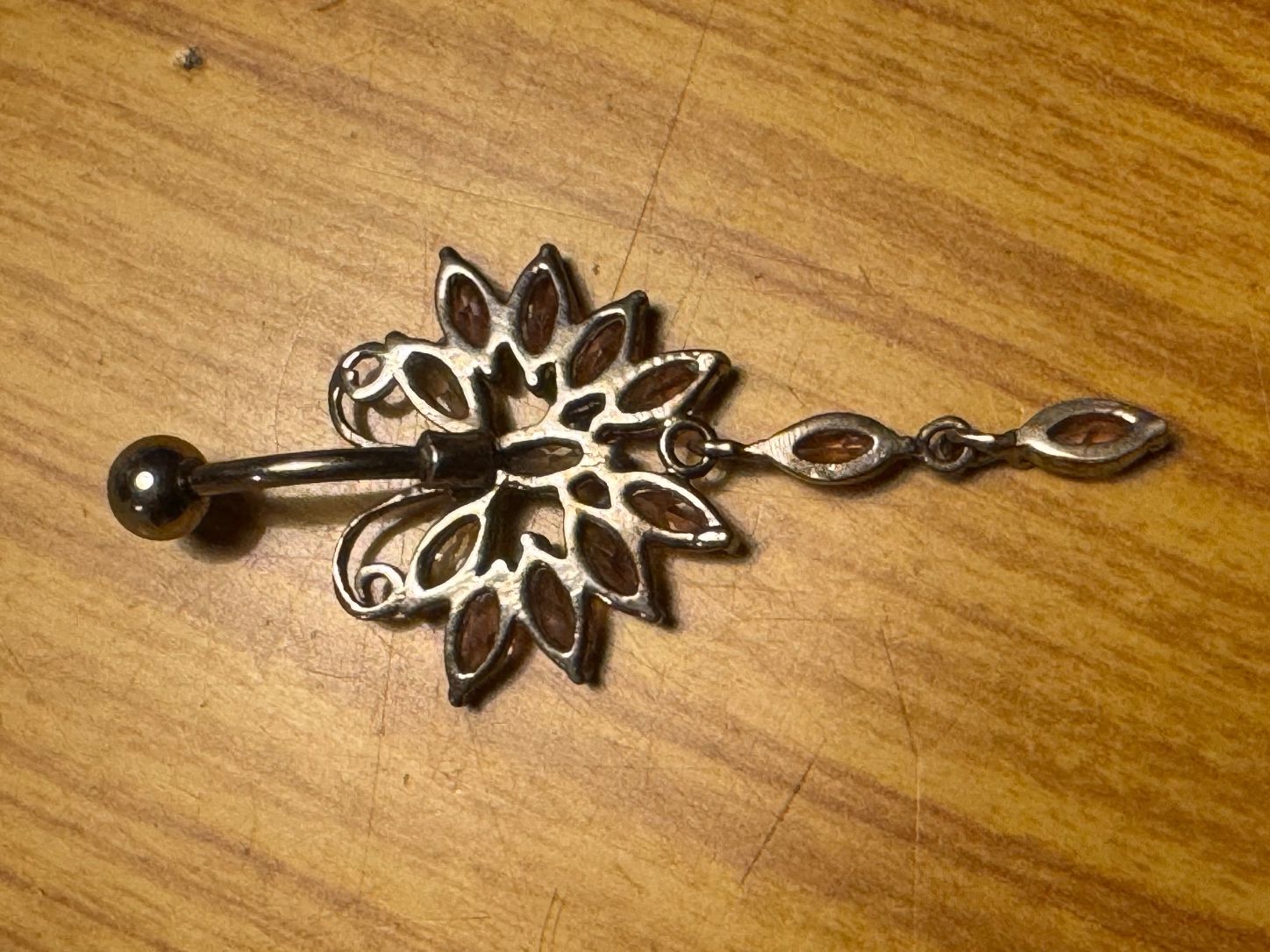 Piercingschmuck: Piercing Bauchnabel Schmuck Zirkonia – Gebraucht aus Steffisburg von smocky17 4