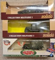 3 Stabsfahrzeuge von SOLIDO (Originalverpackung)