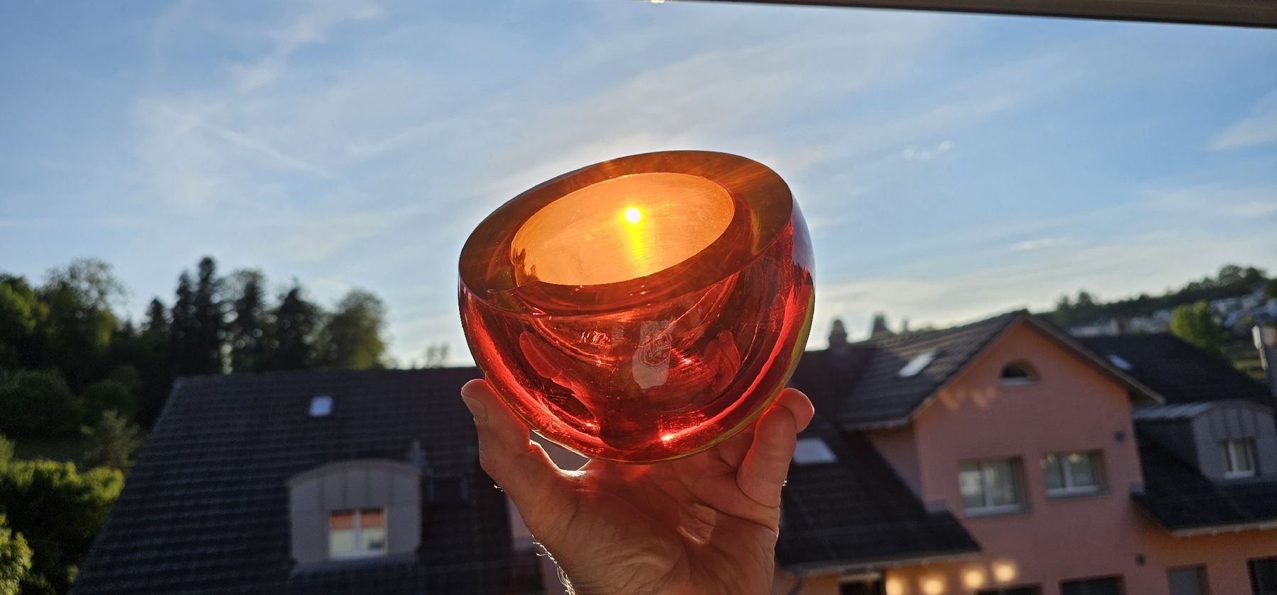 Murano Gläser: Murano Aschenbecher von Flavio Poli.  – Gebraucht aus Kollbrunn von Antikmann 3