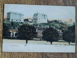 Alte PK / Schaffhausen - Kantonsschule Munoth Gelaufen 1919