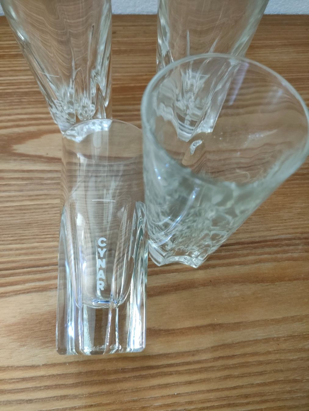 Cynar Gläser: 4x Schnapsglas Gläser "CYNAR" – Gebraucht aus Wiesendangen von s_er 1