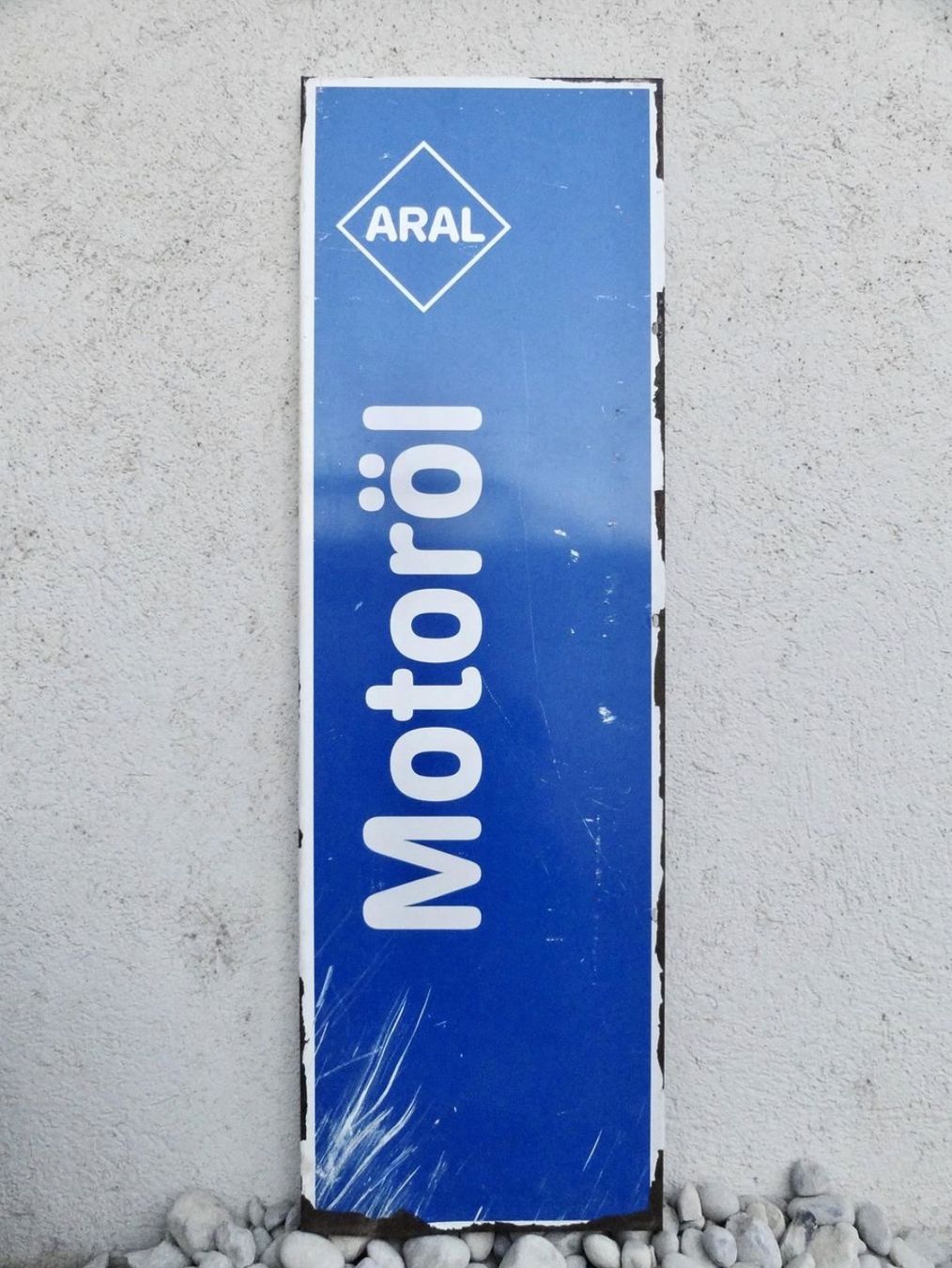 Insegne: ALTES BLECHSCHILD ARAL MOTORÖL – Usato da Kerzers venduto da djstarsky73
