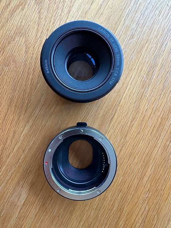 Canon Obiettivi: Canon EF 50mm 1:1.8 STM mit Viltrox EF-M Adapter – Usato da Zürich venduto da tor_xpy2