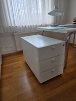 Bürokorpus weiss mit 3 Schubladen